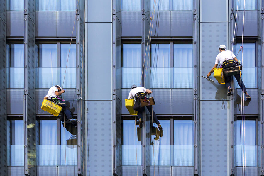 rope access cleaning